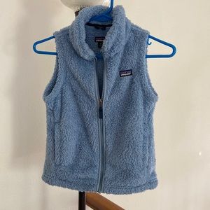 Patagonia Kids Blue Fleece Vest